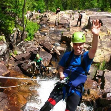 Canyoning Vignette